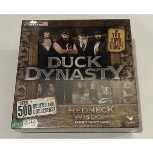 Duck Dynasty Board Game Redneck Wisdom Family Fun!